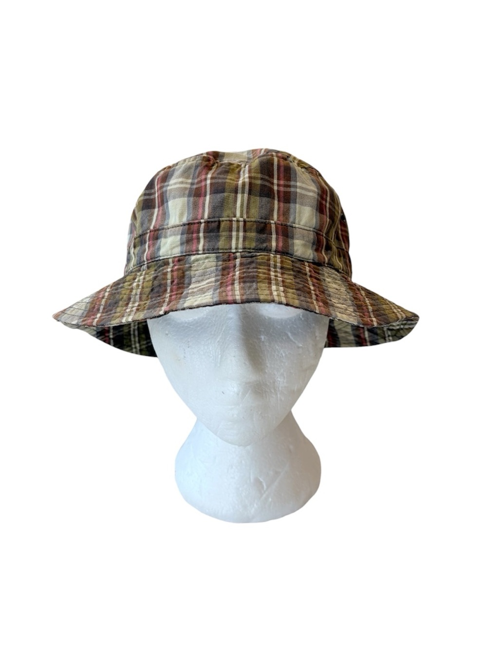 Vintage 1990s Gap Plaid Bucket Hat